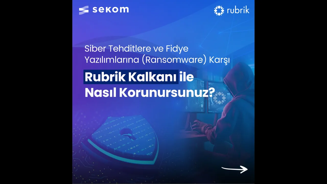 Siber Tehditlere ve Fidye Yazılımlarına (Ransomware) Karşı RUBRIK Kalkanı ile Nasıl Korunursunuz?